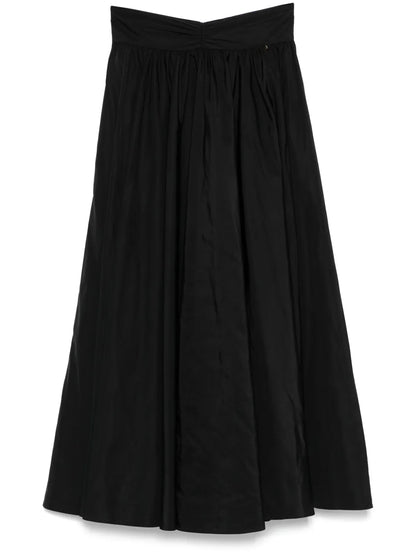 A-Line Midi Skirt