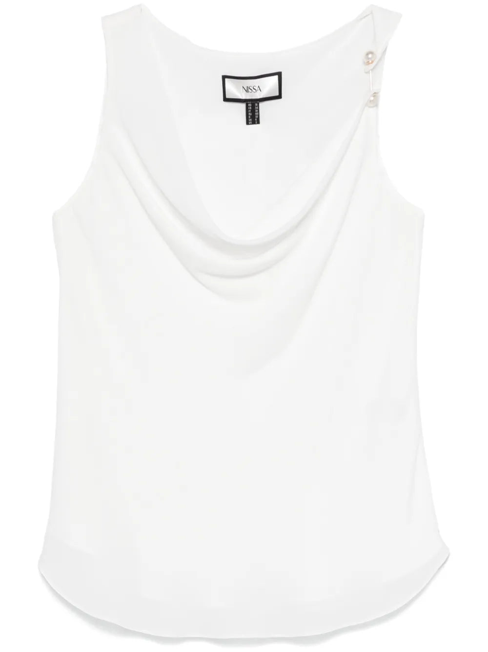 Piercing-Detail Blouse