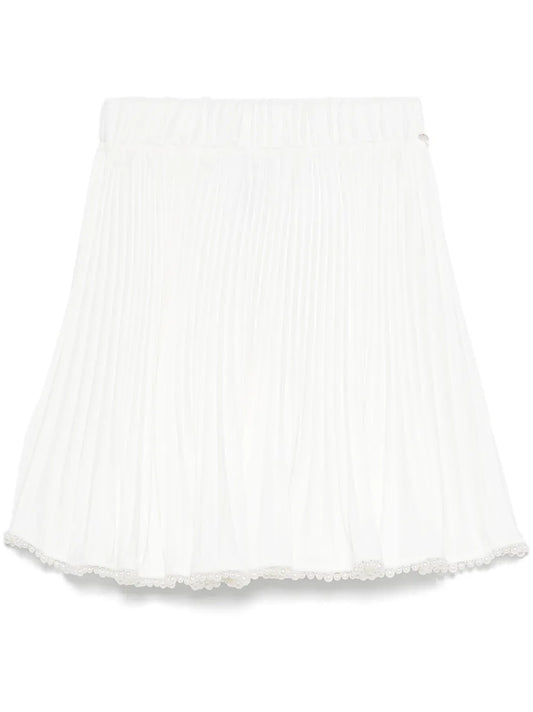 Pleated Mini Skirt