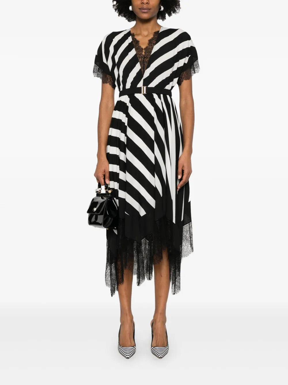 Striped Midi Dress