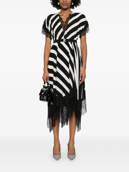 Striped Midi Dress