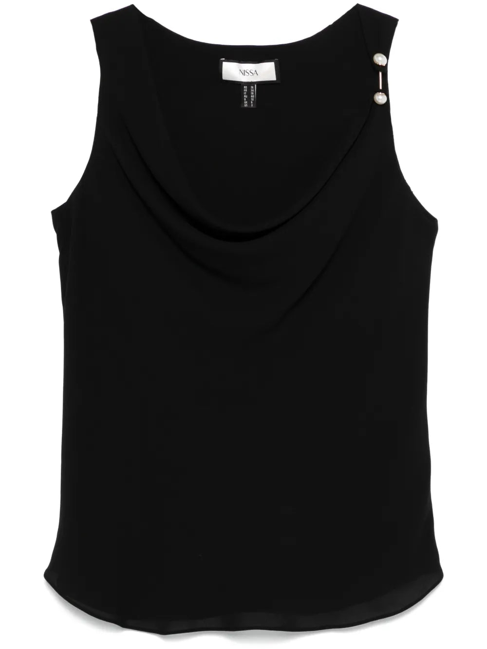 Piercing-Detail Blouse