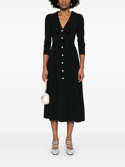 Belted Midi Dress