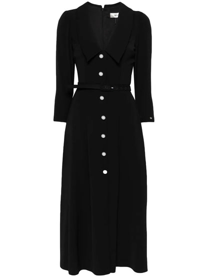 Belted Midi Dress