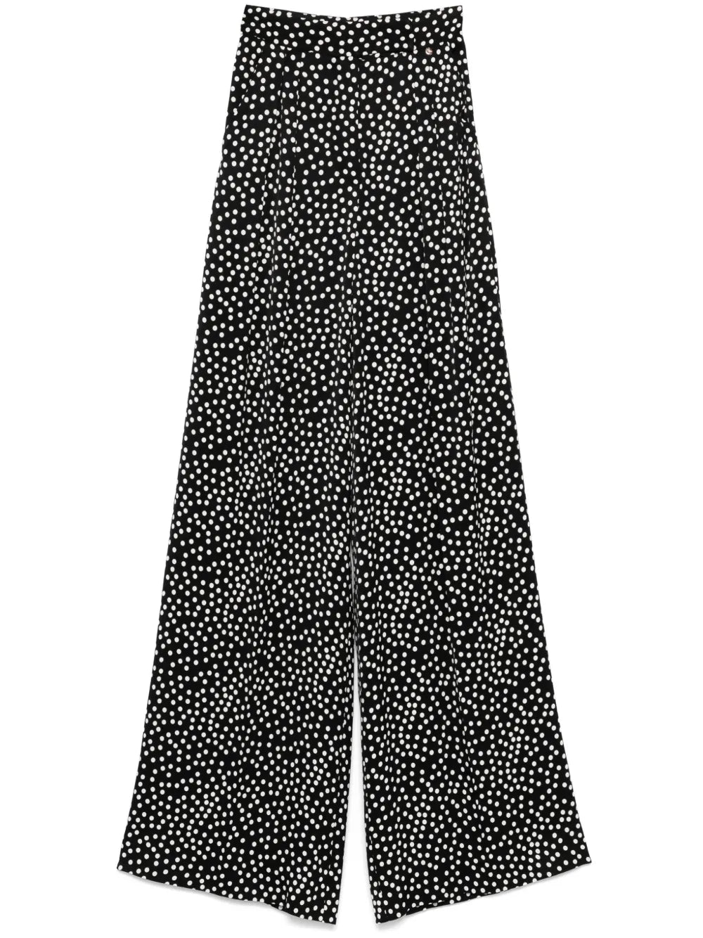 Polka Dot-Print Trousers