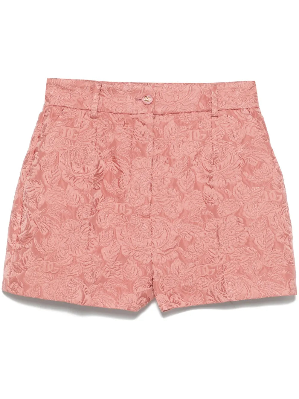 Cloqué-Effect Shorts