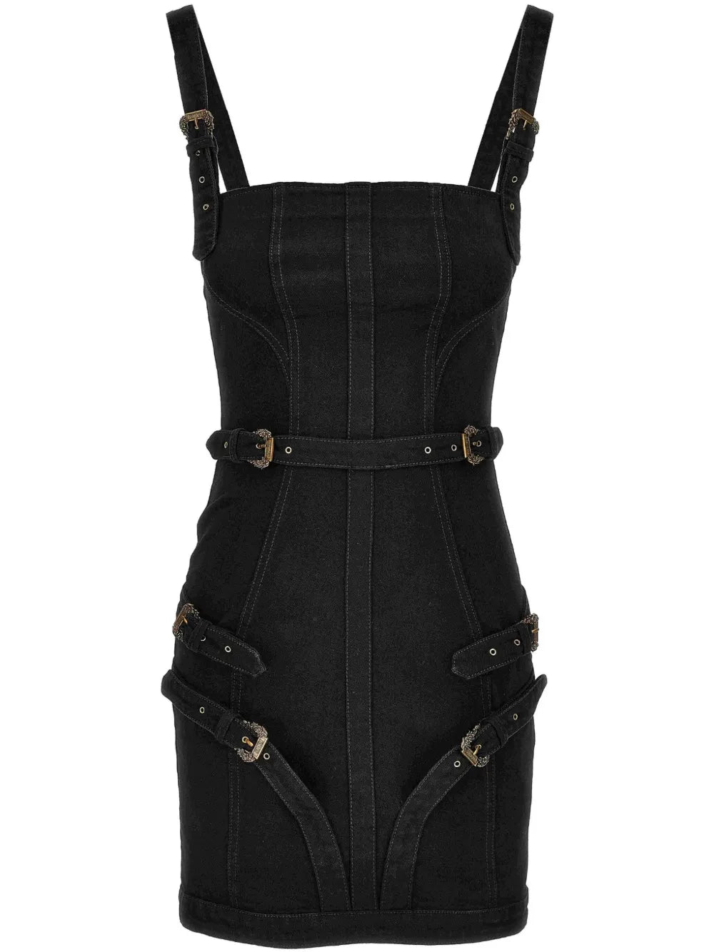 Buckled Mini Dress