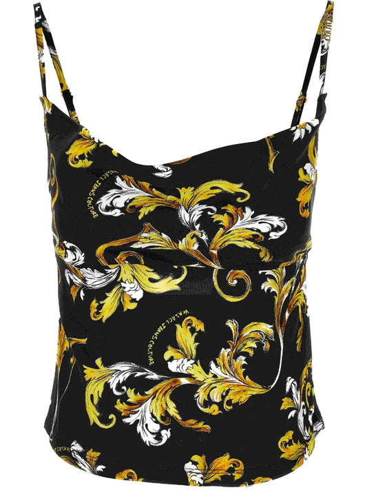 Barocco-Print Vest
