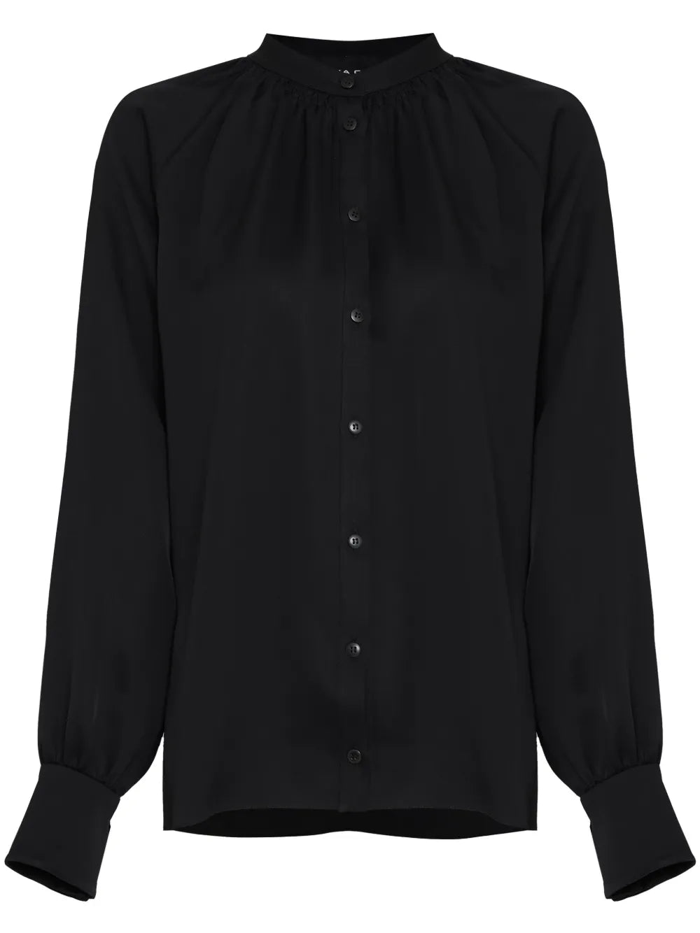 Band-Collar Shirt