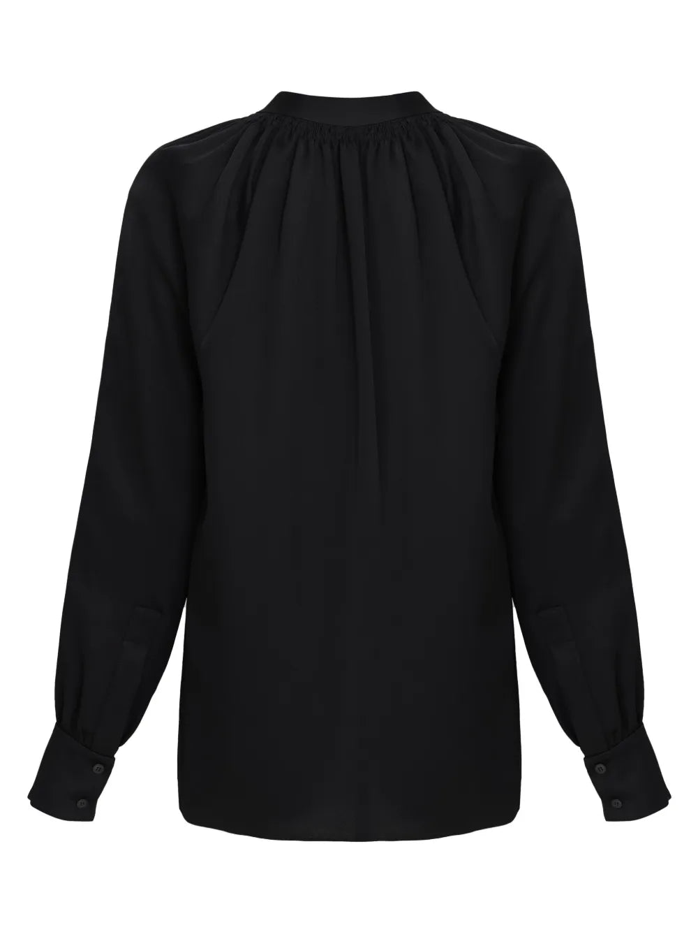 Band-Collar Shirt