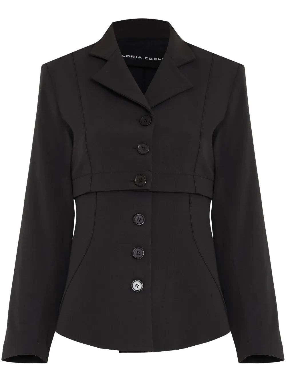 Detachable-Hem Blazer