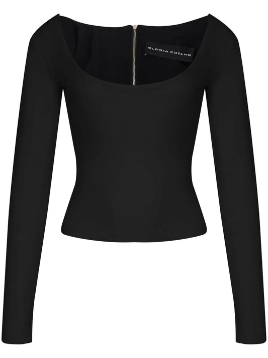Scoop-Neck Top