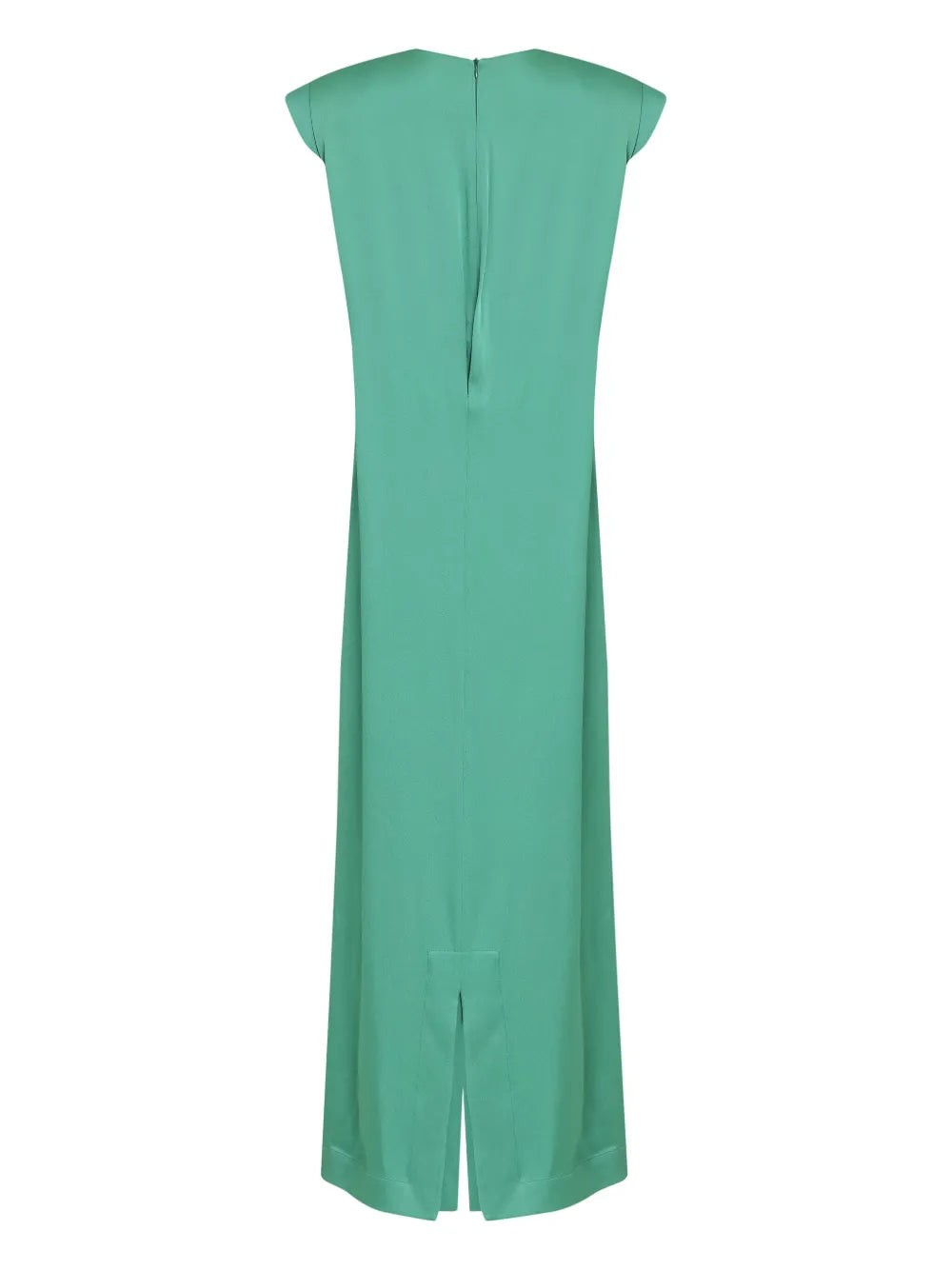 Belted Column Maxi Dress