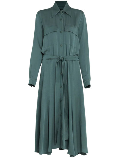 Shirt Midi Dress