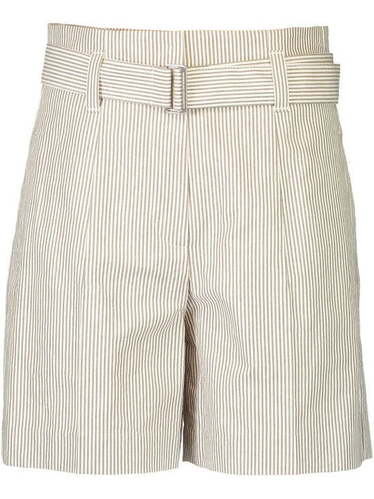 Belted Tailored Short