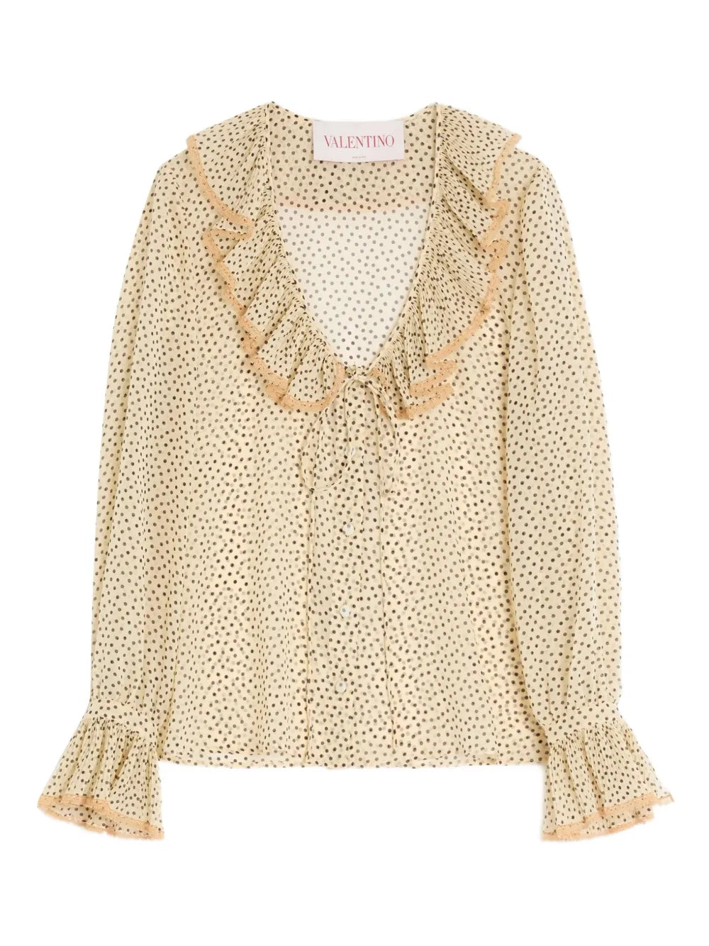 Plusdepois-Print Georgette Shirt