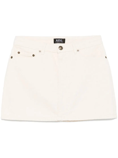 Cotton Mini Skirt