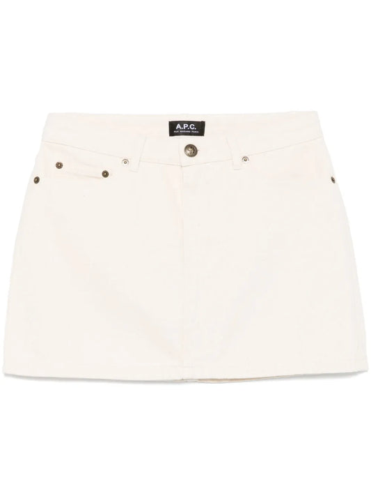 Cotton Mini Skirt