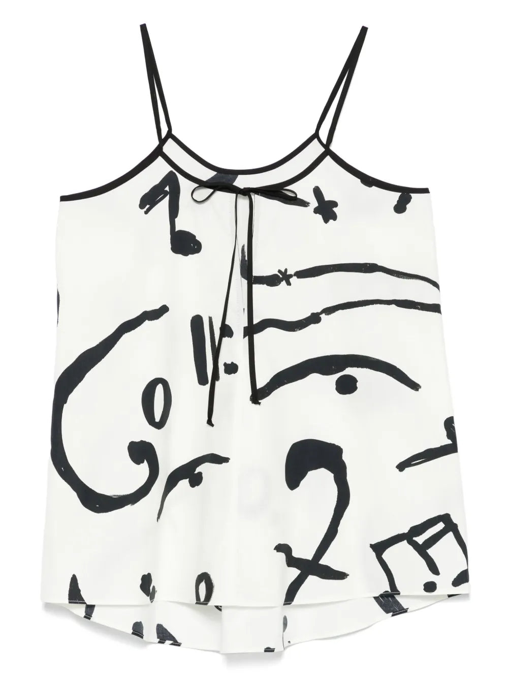Graphic-Print Top