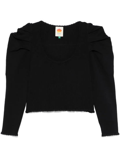 Ribbed-Knit Sweater