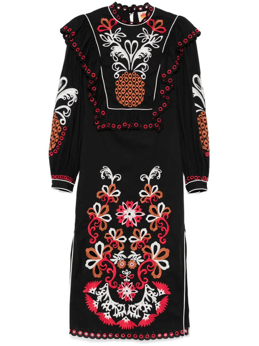 Cashew Mandala Richilieu Maxi Dress