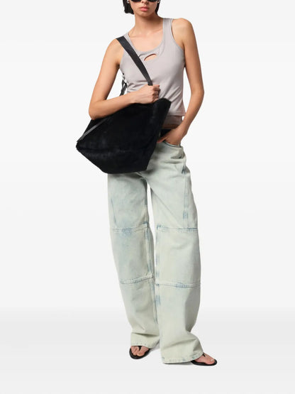 Patch-Detailed Jeans