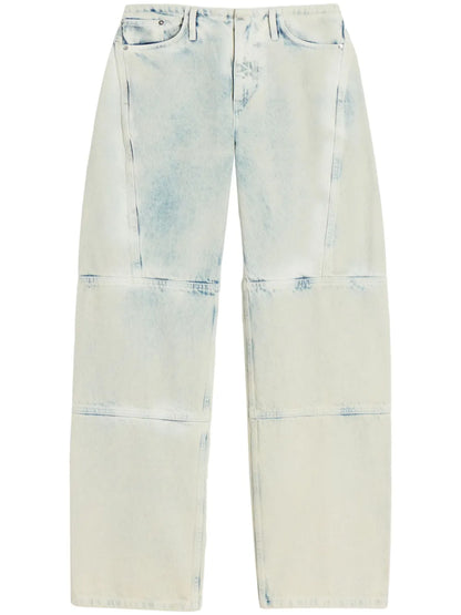 Patch-Detailed Jeans