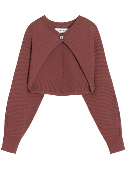 Ribbed Cardigan