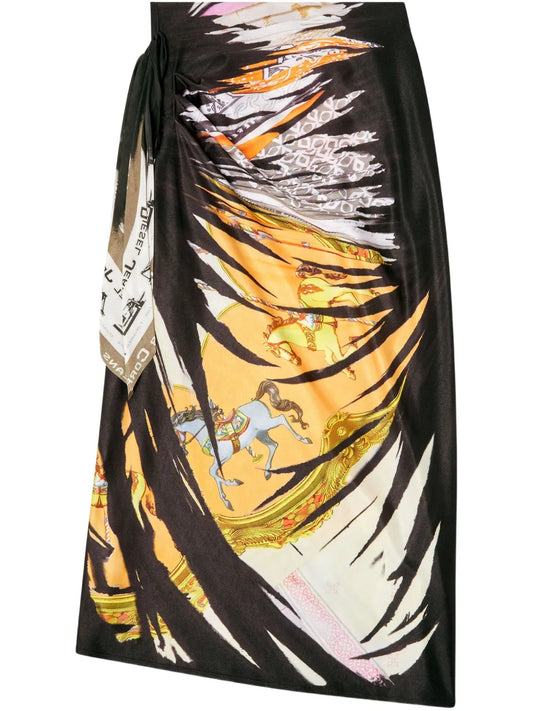 O-Pary Midi Skirt