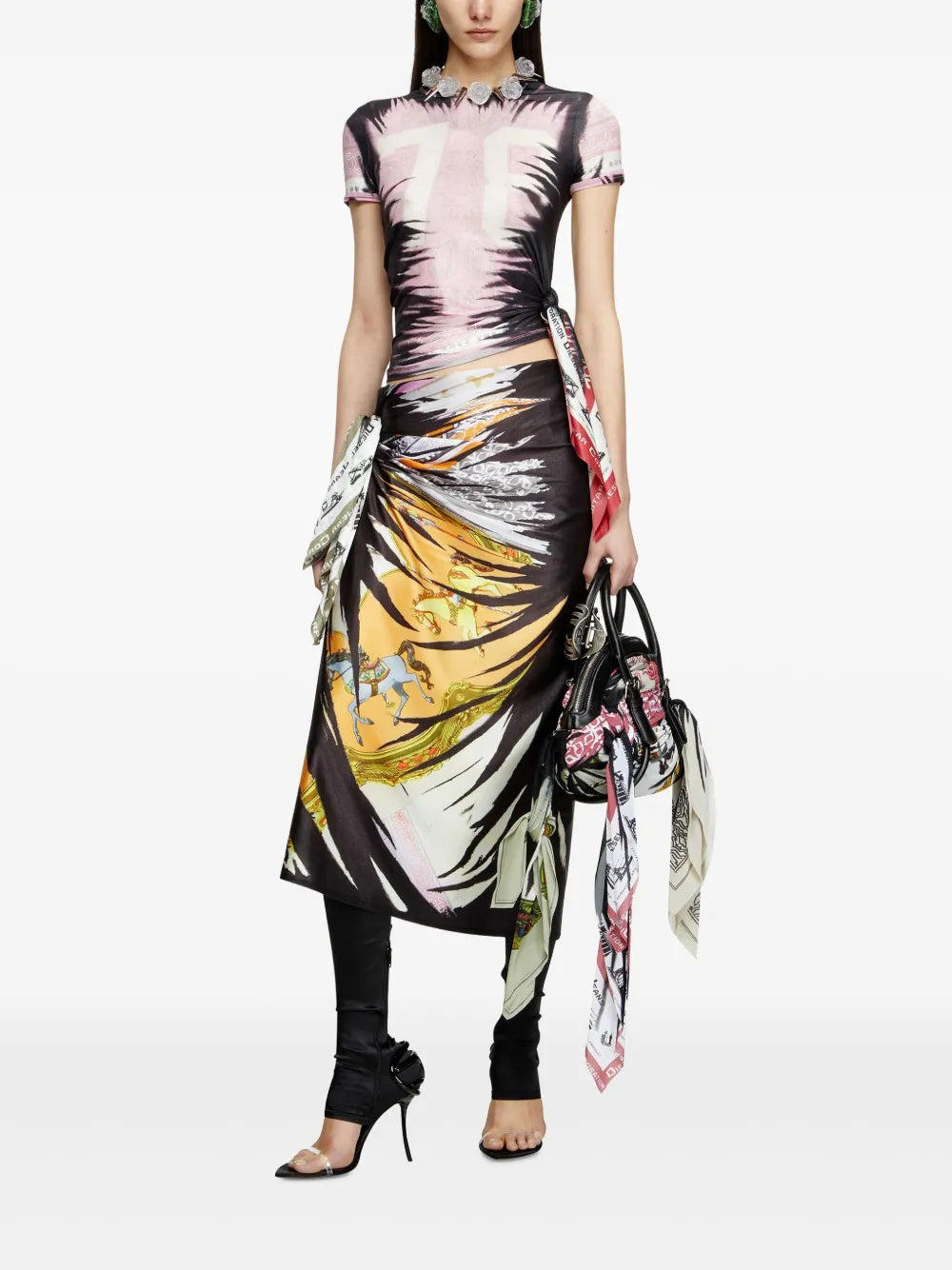 O-Pary Midi Skirt