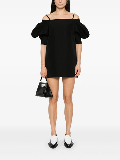 Cold-Shoulder Mini Dress
