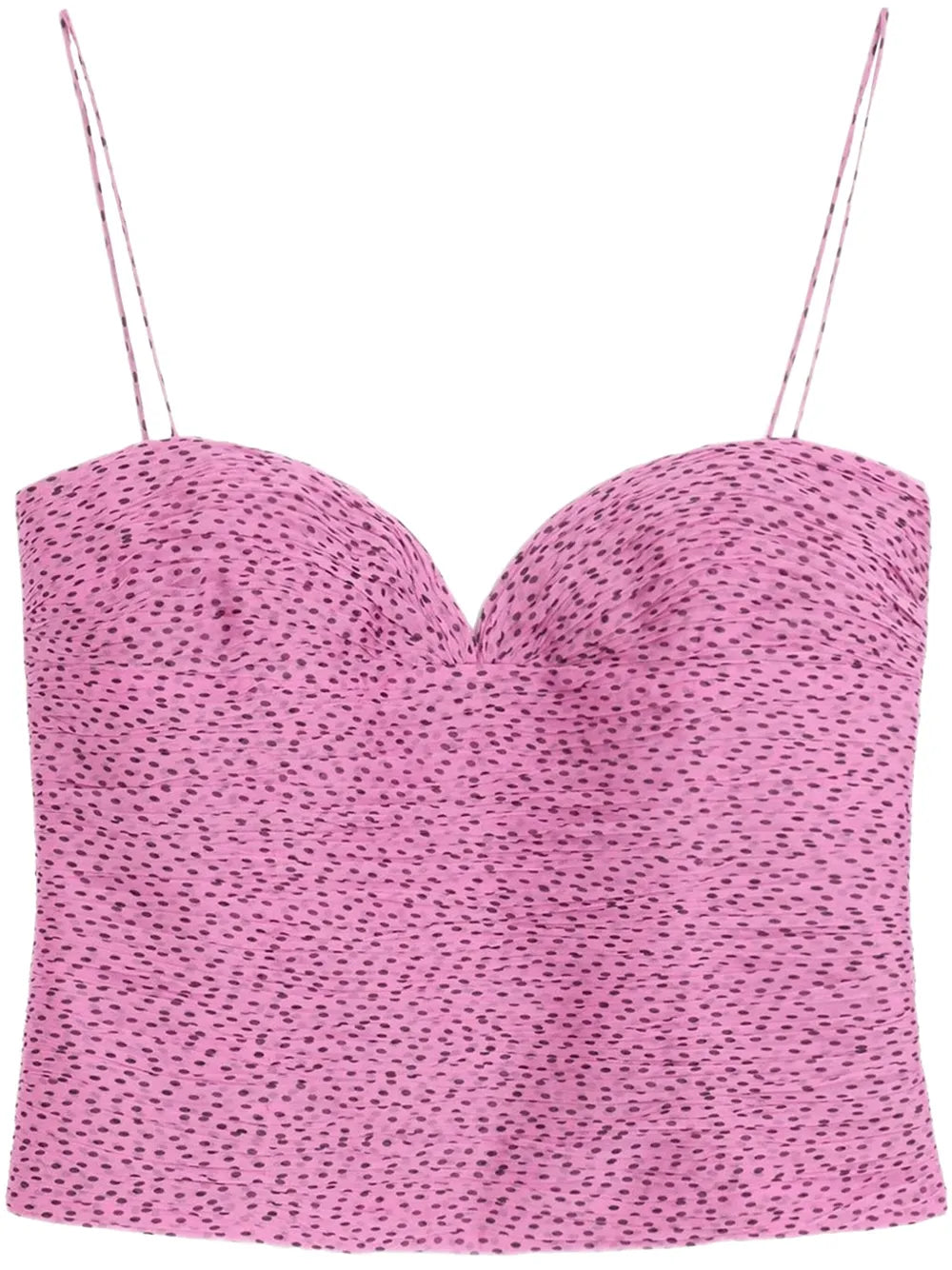 Plusdepois-Print Chiffon Top