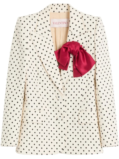 Supergran Plusdepois-Print Blazer
