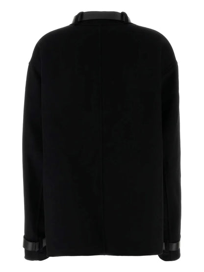Belt-Detail Cashmere Jacket