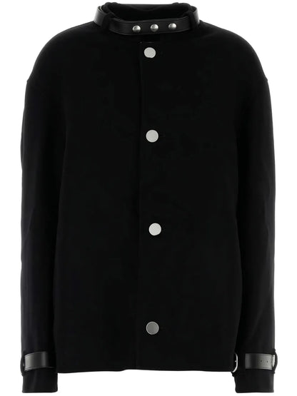 Belt-Detail Cashmere Jacket