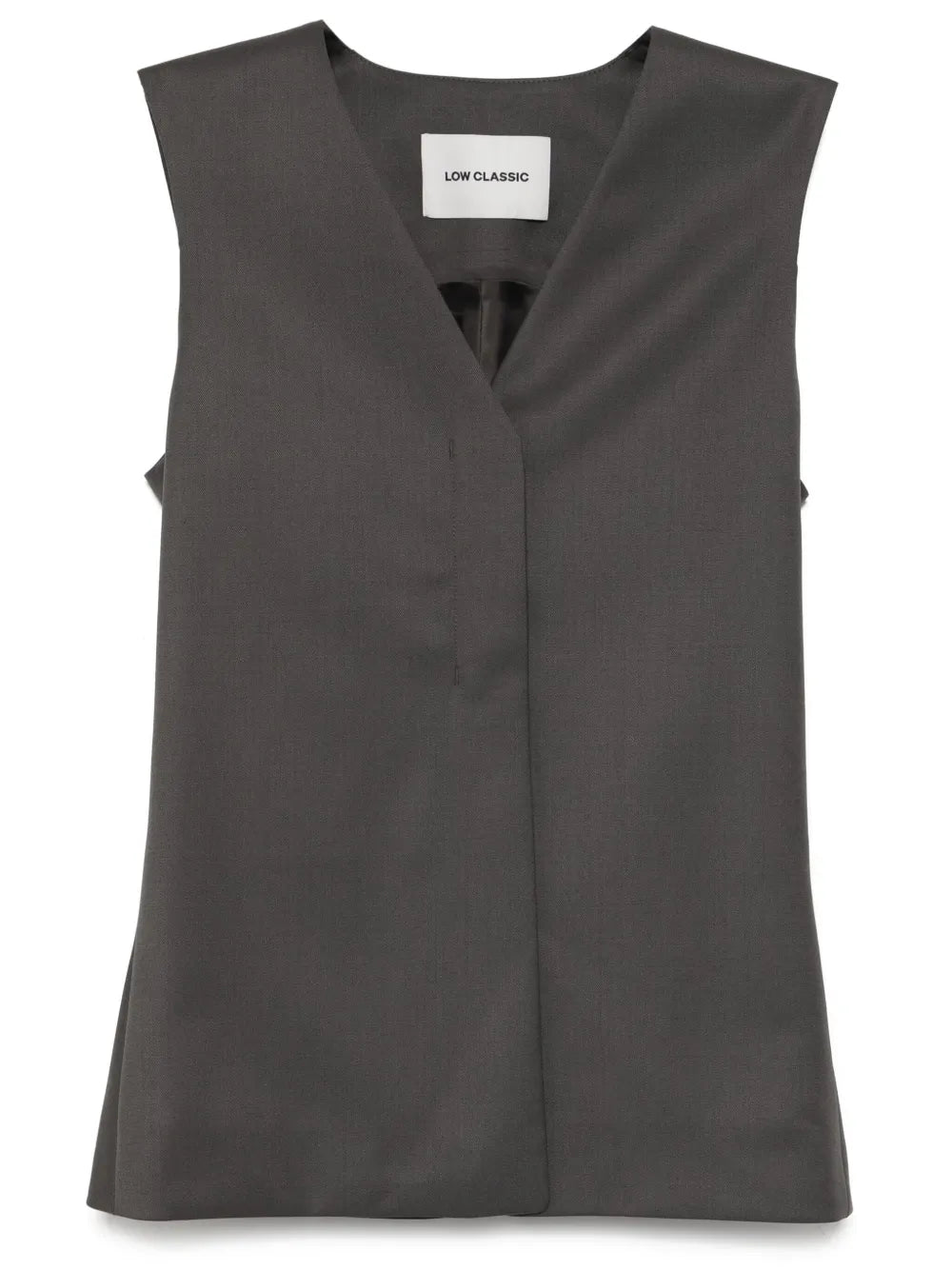 Waist Point Wool Vest