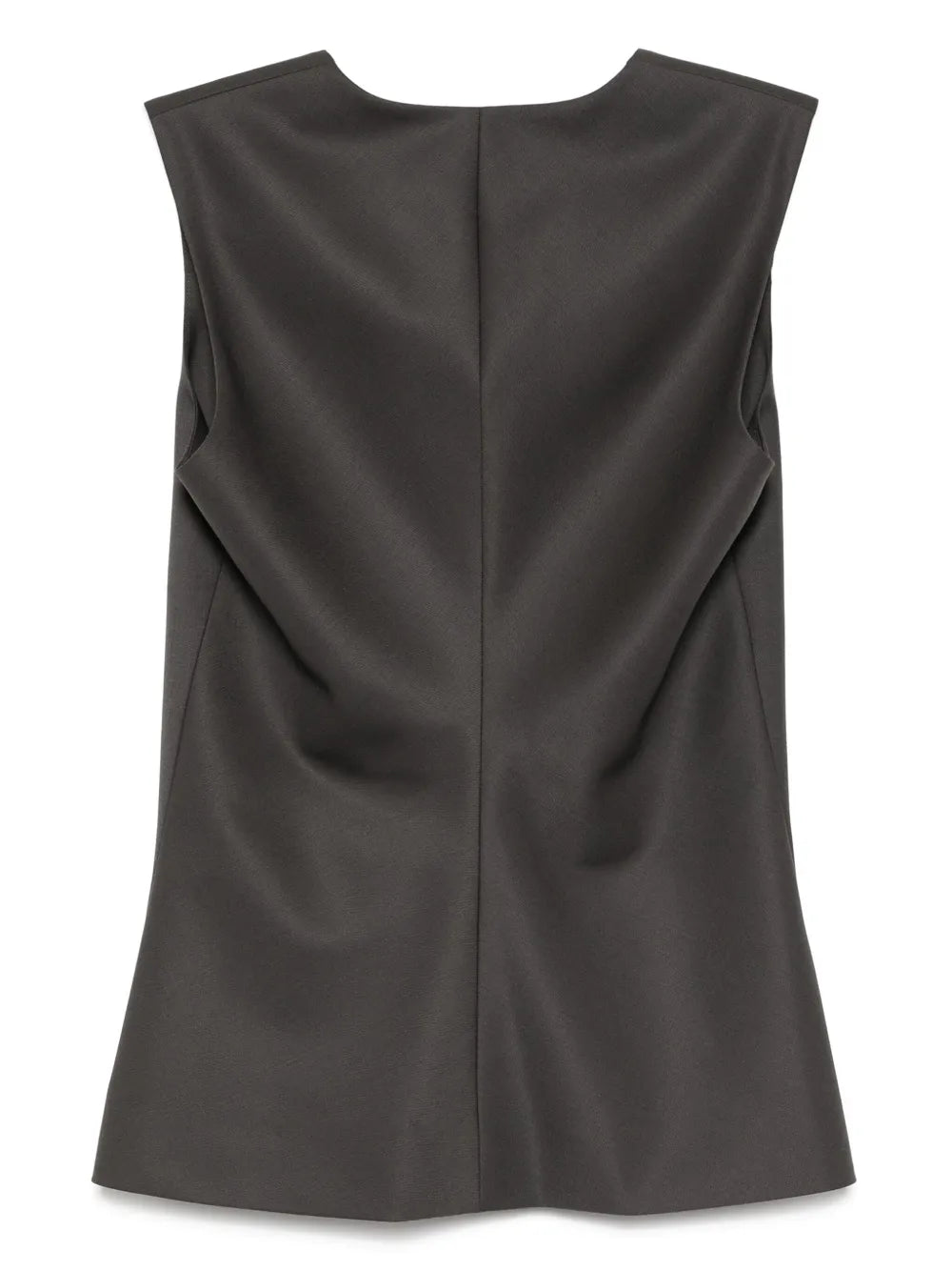 Waist Point Wool Vest