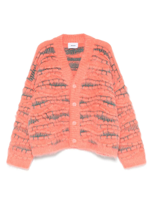 Intarsia-Knit Cardigan