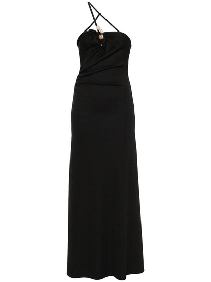 Stone-Embellished Maxi Dress