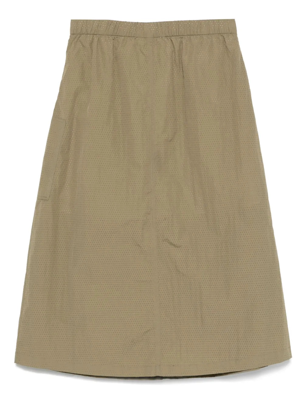 Perforated Midi Skirt