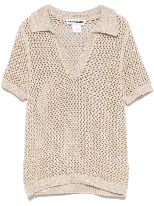Open-Knit Top