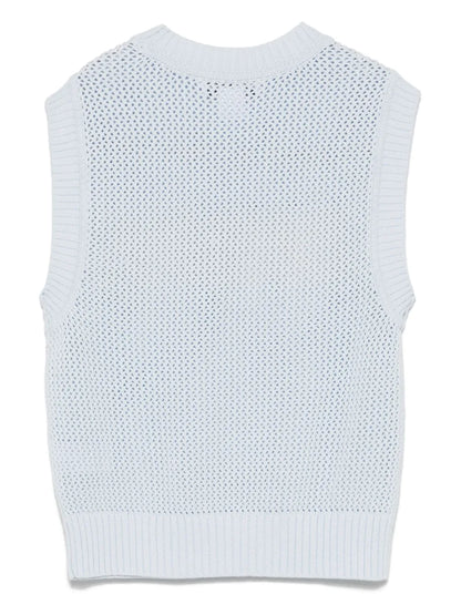 Logo-Jacquard Vest