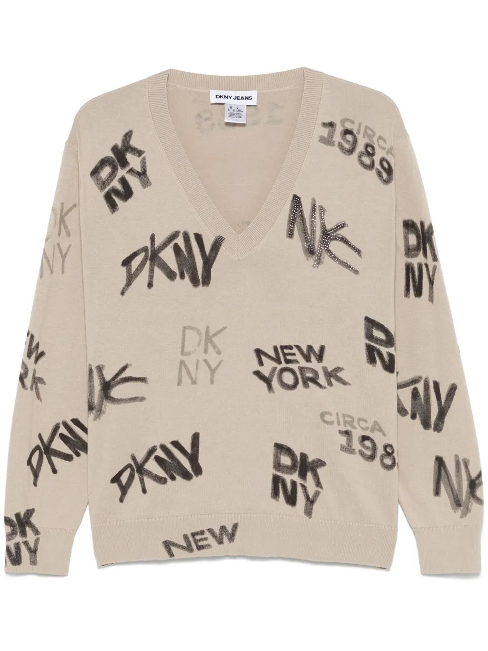 Logo-Print Top