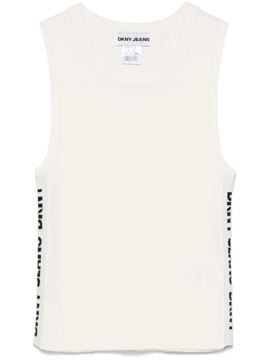 Logo-Trim Vest