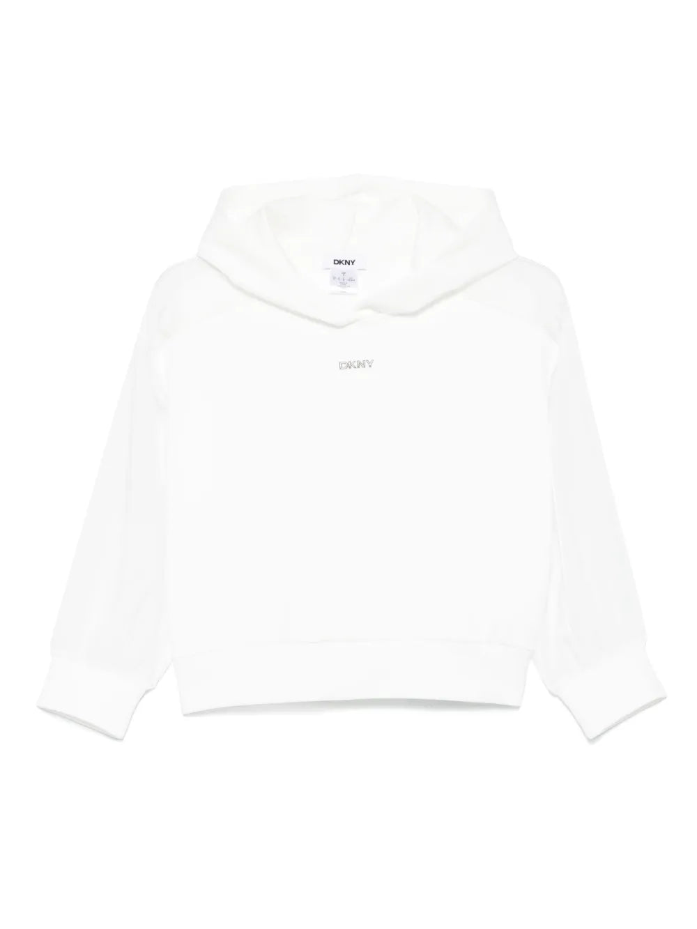 Logo-Appliqué Cropped Hoodie