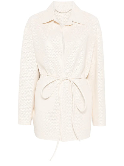 Perforated-Design Jacket
