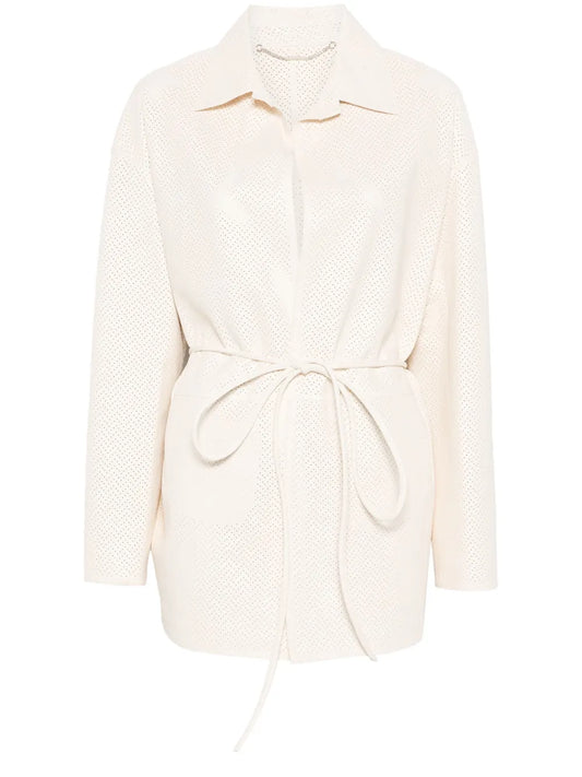 Perforated-Design Jacket