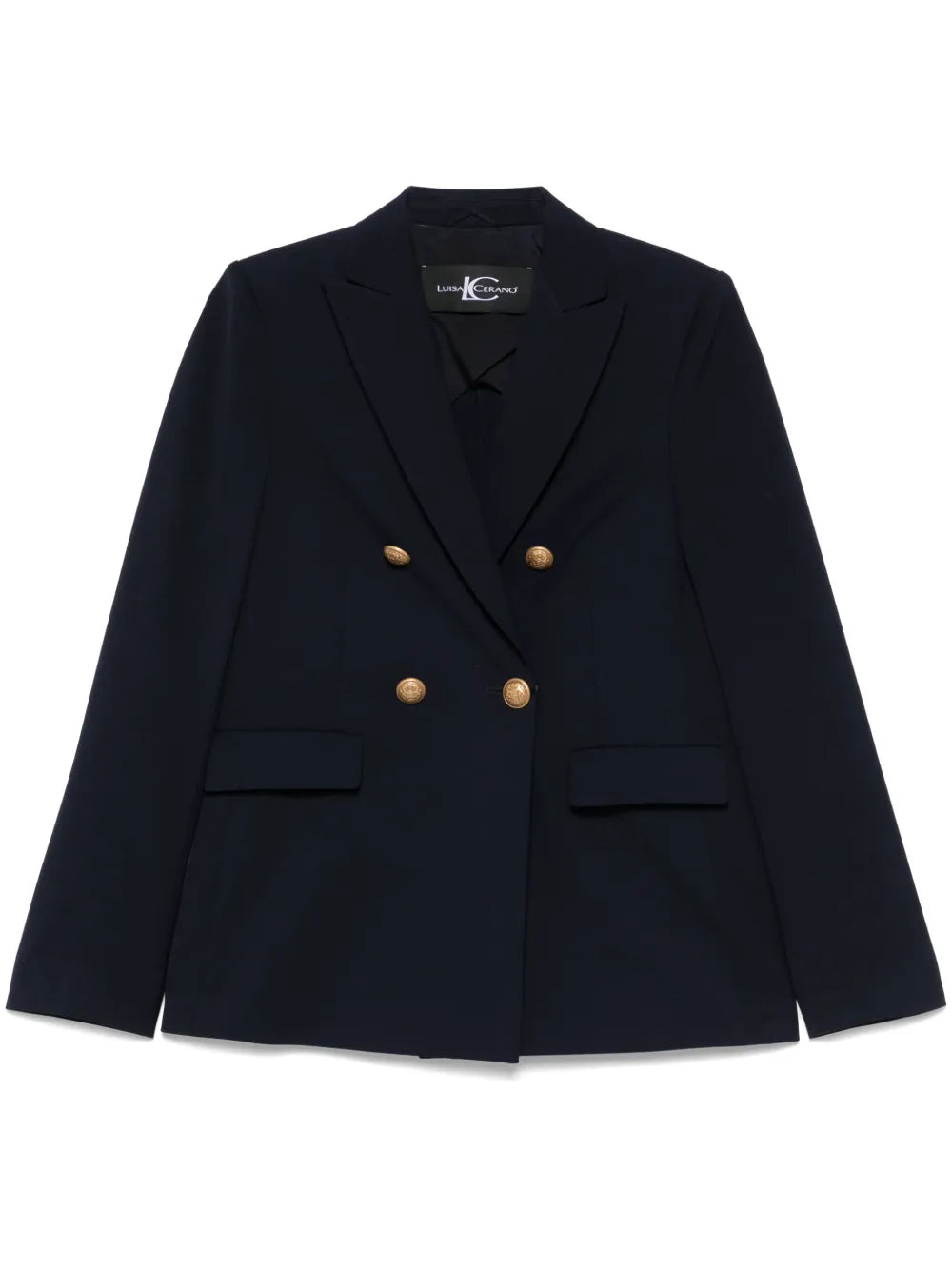 Peak-Lapel Blazer
