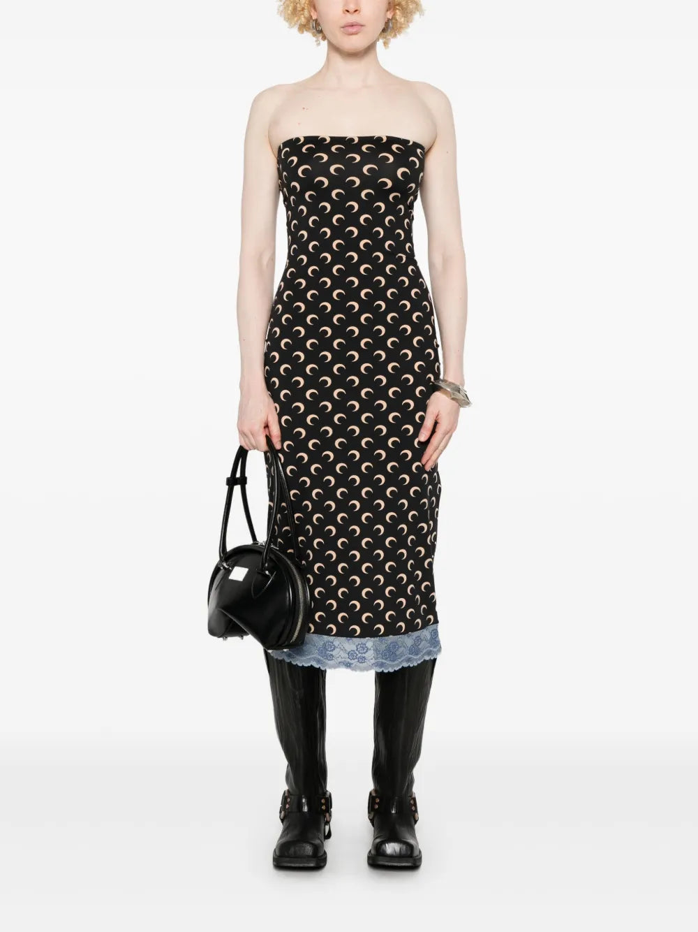 Moonogram Jersey Midi Dress