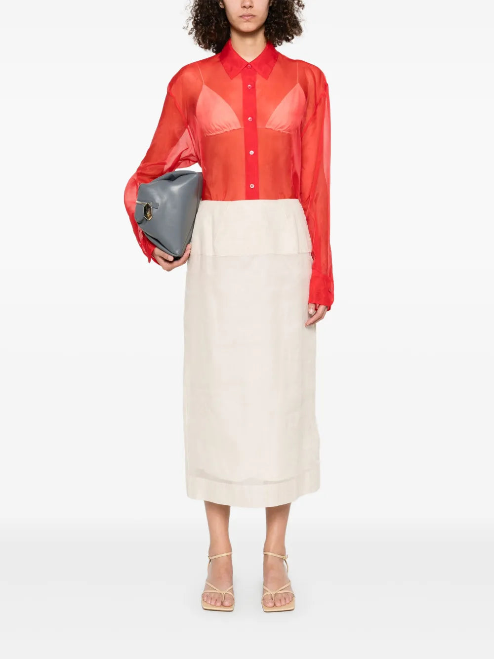 Layered Midi Skirt
